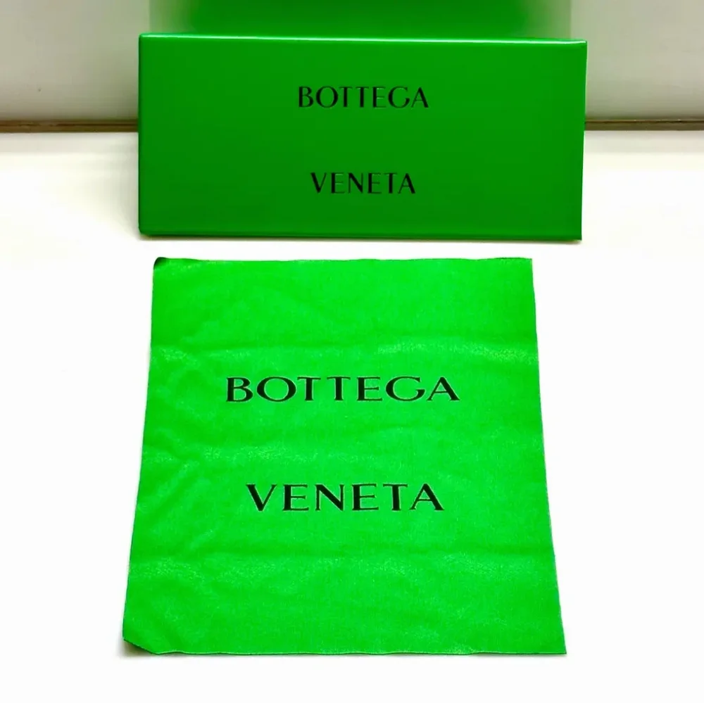 NEW BOTTEGA VENETA UNISEX GREEN BB1162S 002 SUNGLASSES